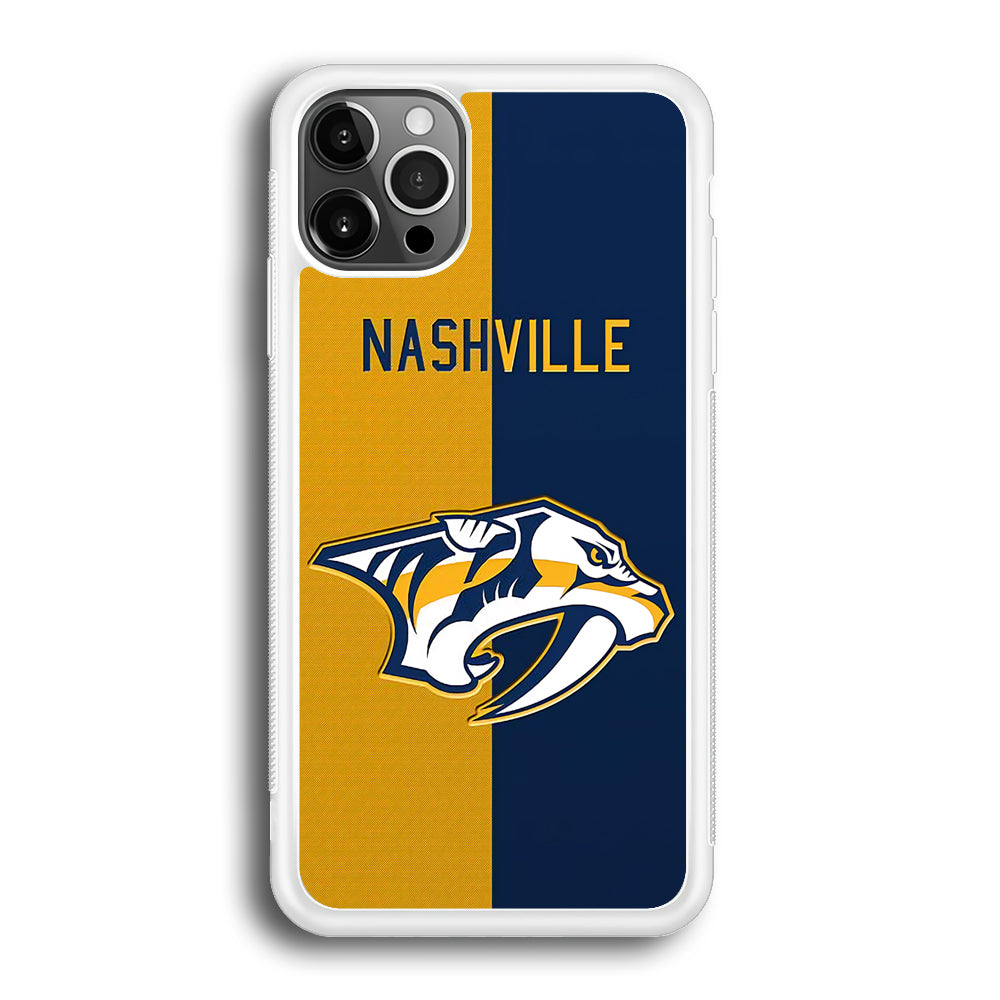 Nashville Predators Two Side Colour iPhone 12 Pro Max Case