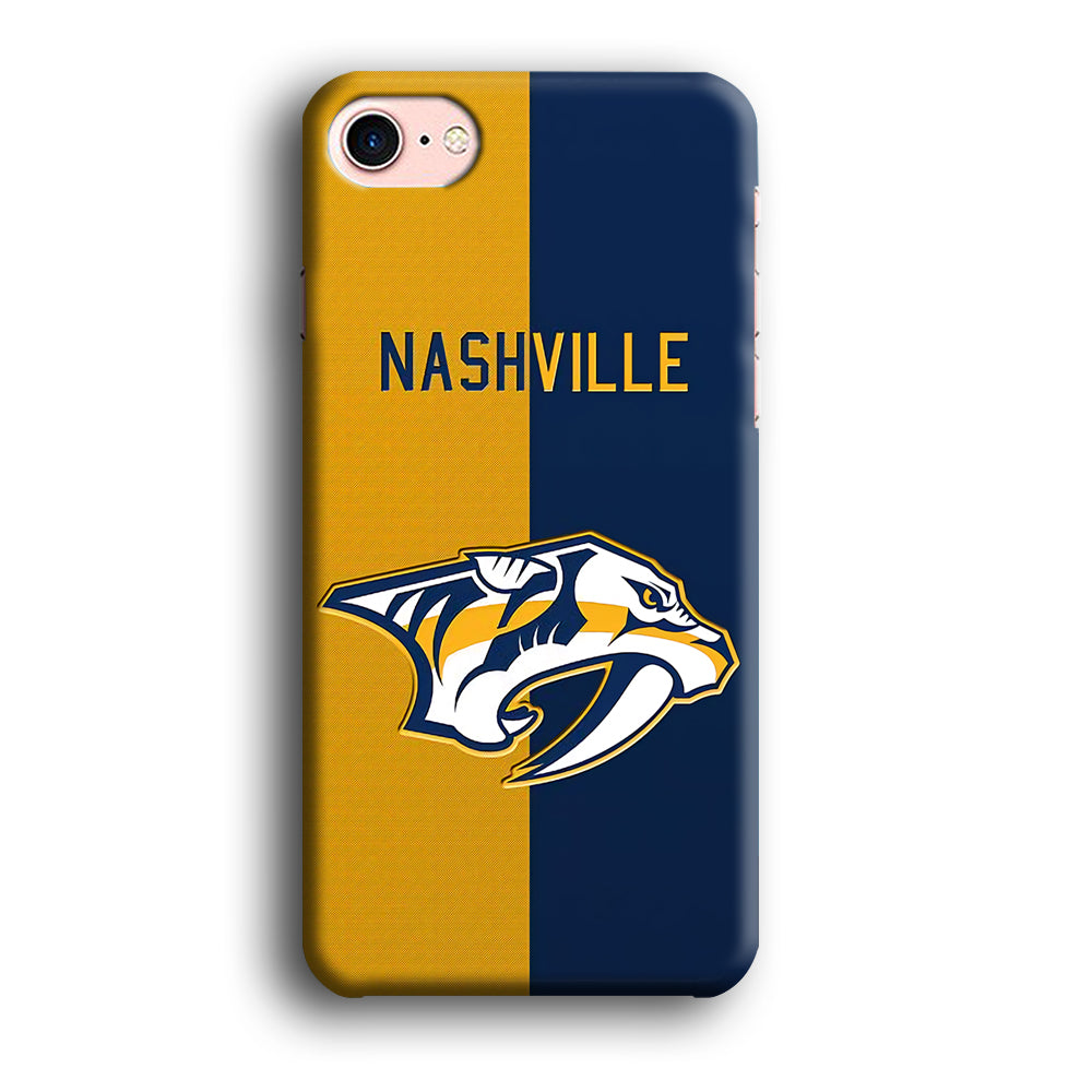 Nashville Predators Two Side Colour iPhone 7 Case