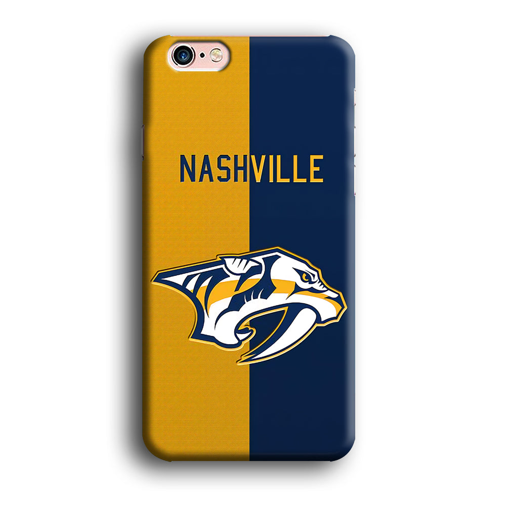Nashville Predators Two Side Colour iPhone 6 Plus | 6s Plus Case