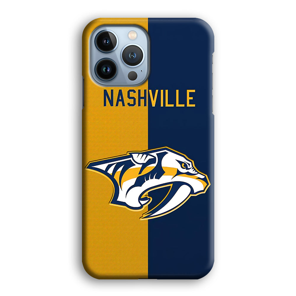 Nashville Predators Two Side Colour iPhone 13 Pro Max Case