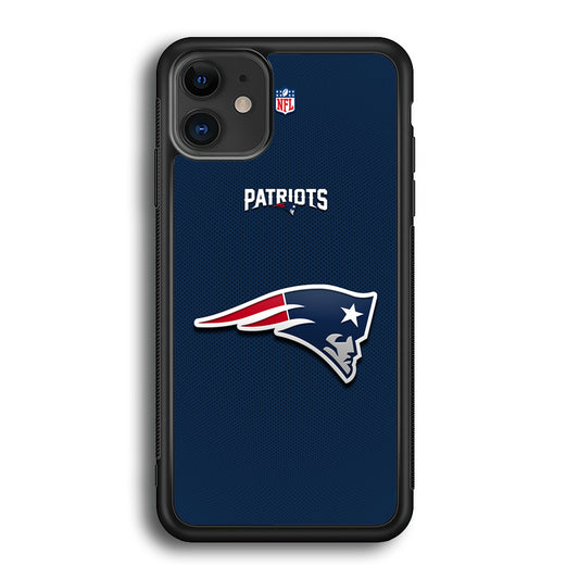 New England Patriots Letter on Jersey iPhone 12 Case