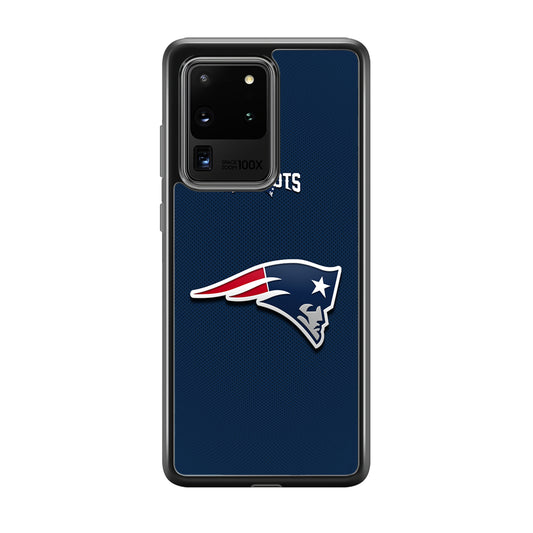 New England Patriots Letter on Jersey Samsung Galaxy S20 Ultra Case