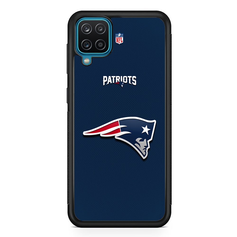 New England Patriots Letter on Jersey Samsung Galaxy A12 Case