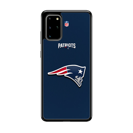 New England Patriots Letter on Jersey Samsung Galaxy S20 Plus Case