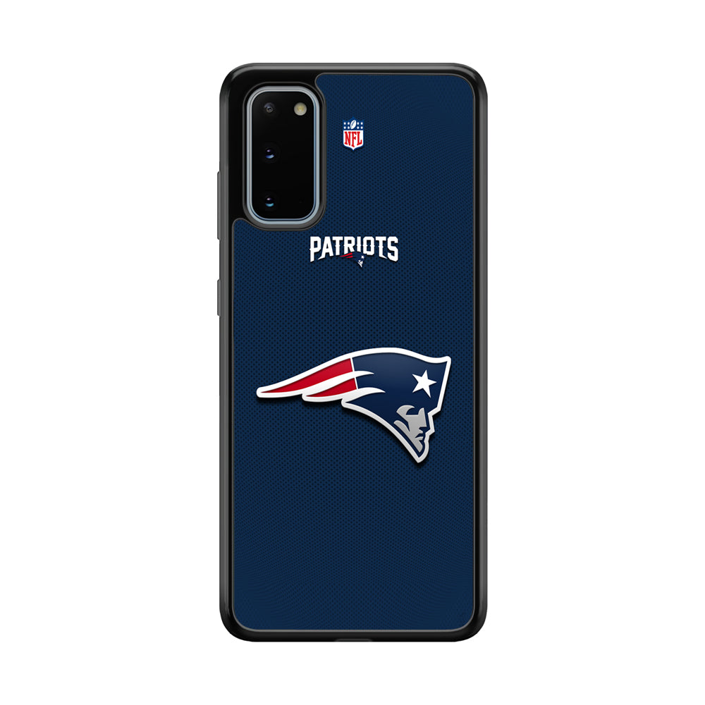 New England Patriots Letter on Jersey Samsung Galaxy S20 Case