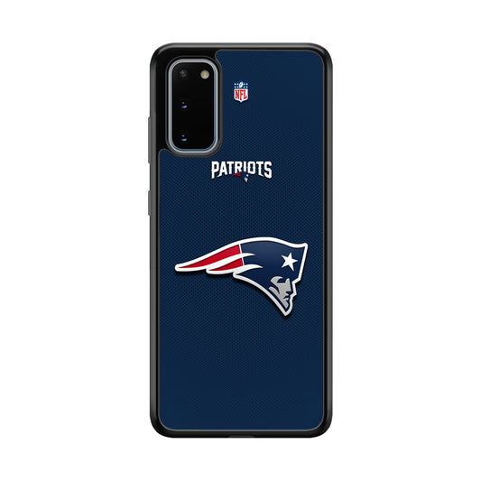 New England Patriots Letter on Jersey Samsung Galaxy S20 Case