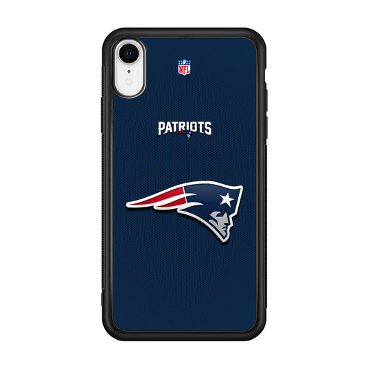 New England Patriots Letter on Jersey iPhone XR Case
