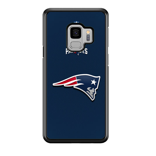 New England Patriots Letter on Jersey Samsung Galaxy S9 Case