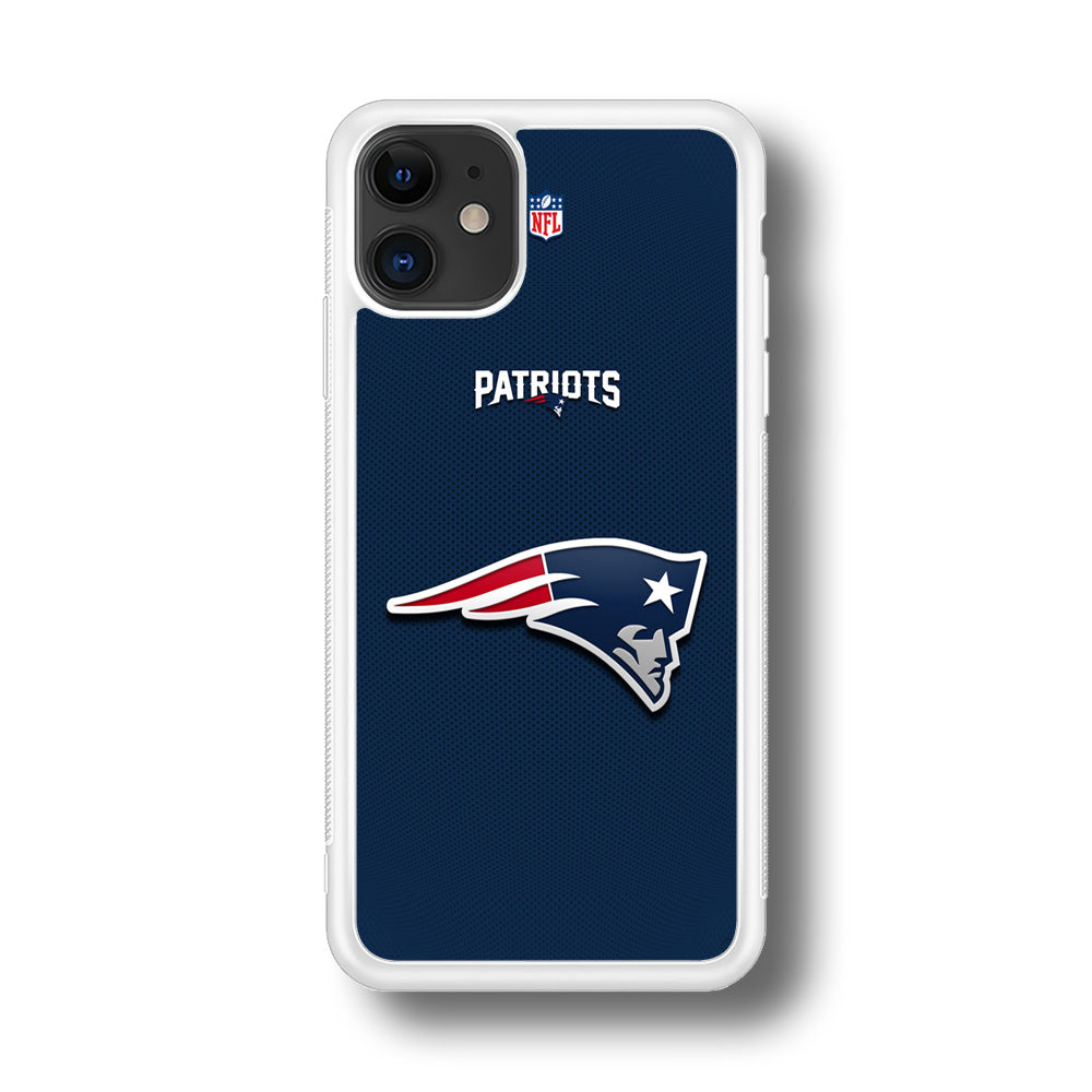 New England Patriots Letter on Jersey iPhone 11 Case