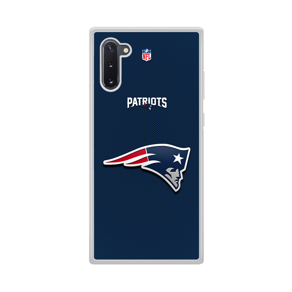 New England Patriots Letter on Jersey Samsung Galaxy Note 10 Case