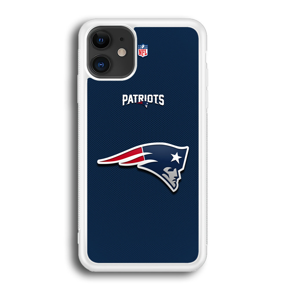 New England Patriots Letter on Jersey iPhone 12 Case