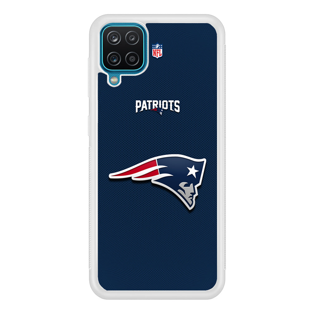 New England Patriots Letter on Jersey Samsung Galaxy A12 Case