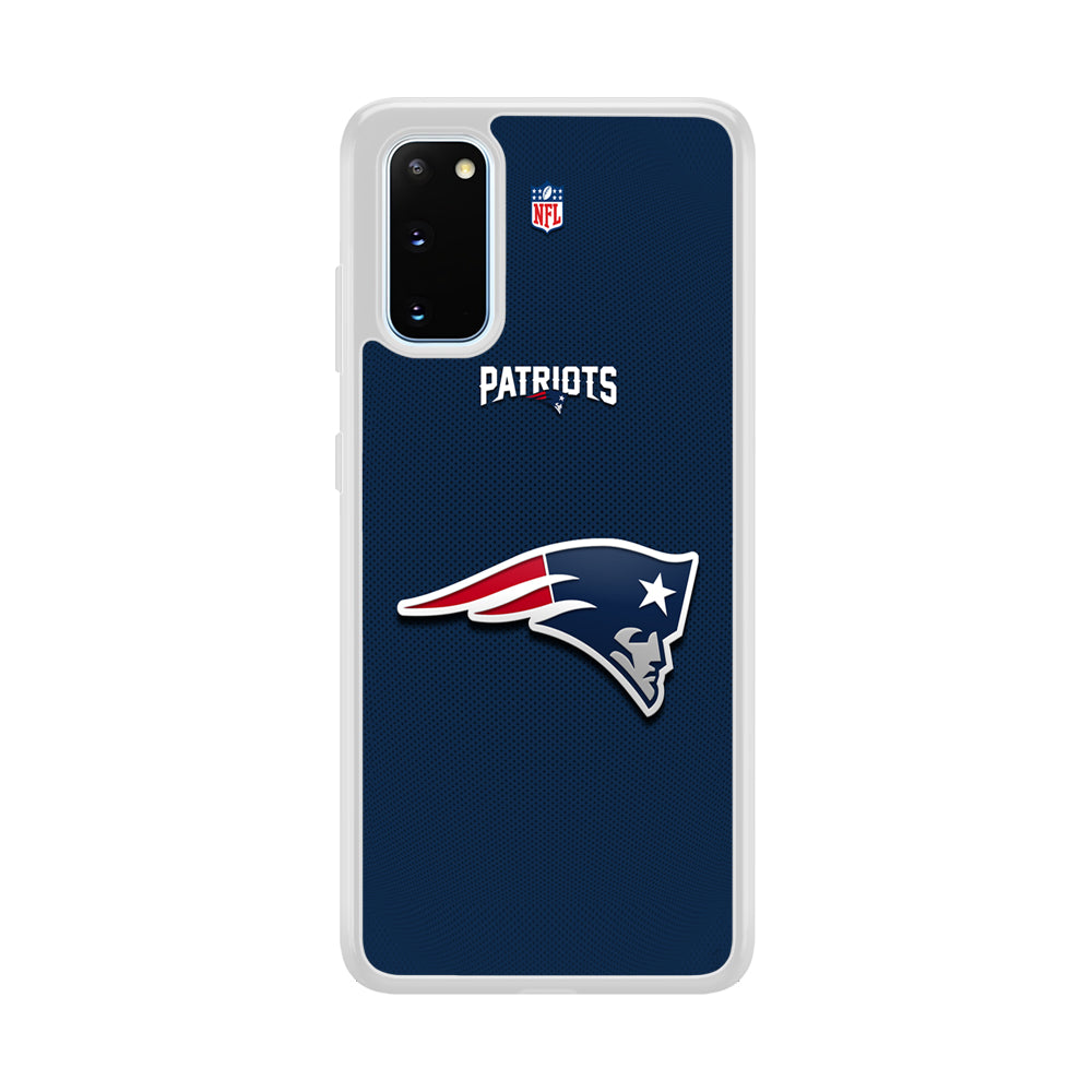 New England Patriots Letter on Jersey Samsung Galaxy S20 Case