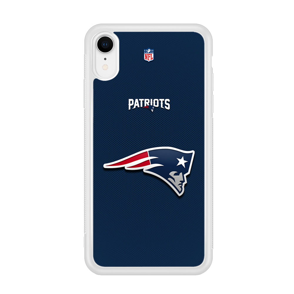New England Patriots Letter on Jersey iPhone XR Case