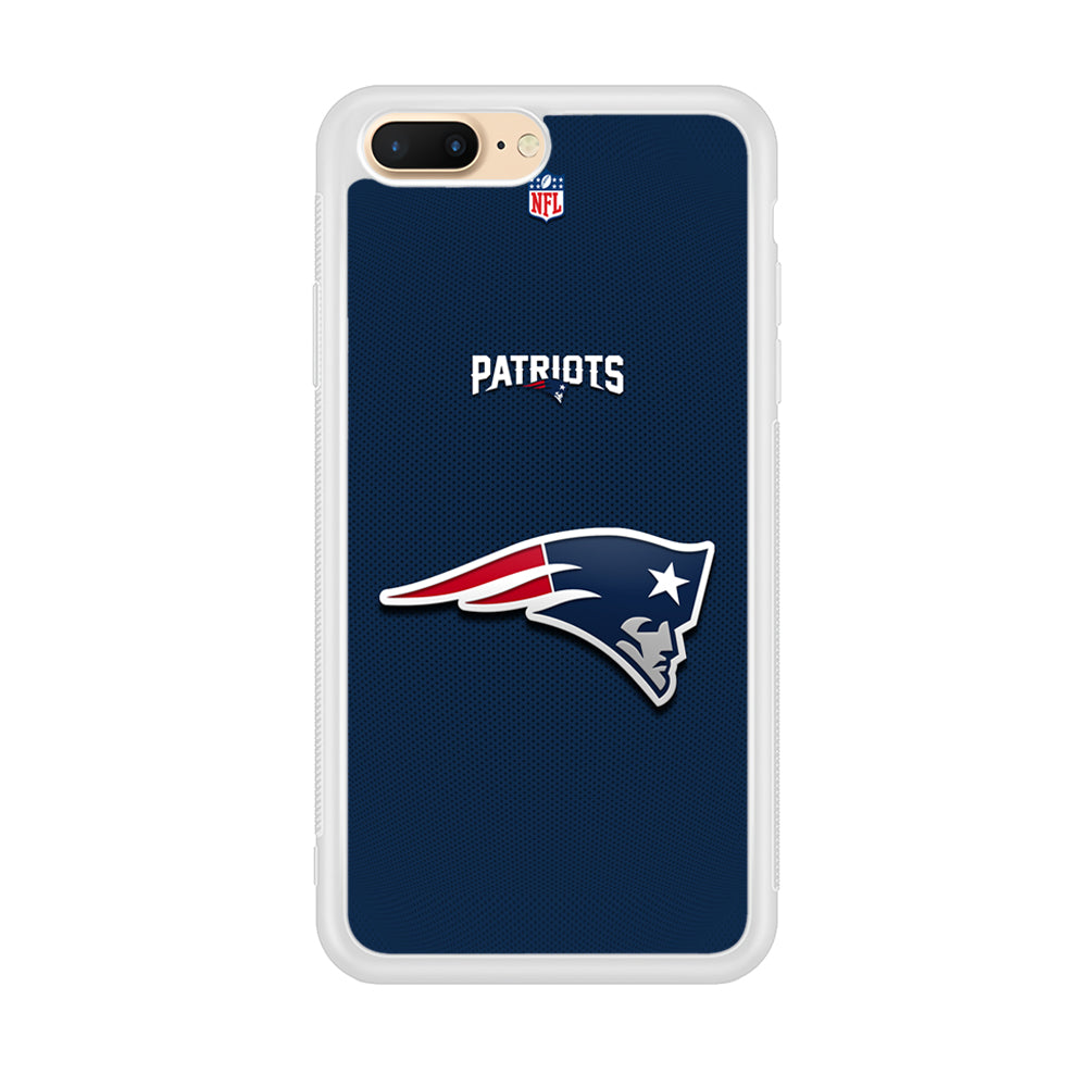 New England Patriots Letter on Jersey iPhone 8 Plus Case