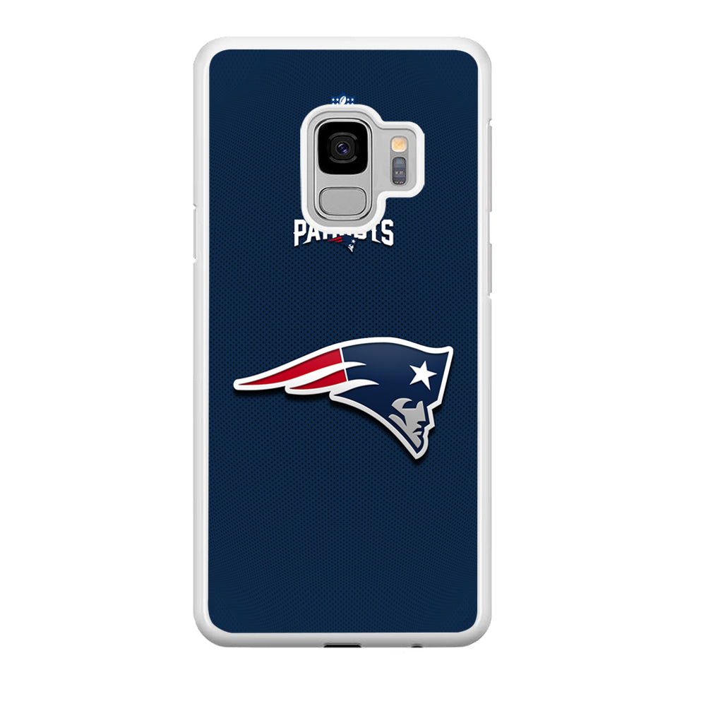 New England Patriots Letter on Jersey Samsung Galaxy S9 Case