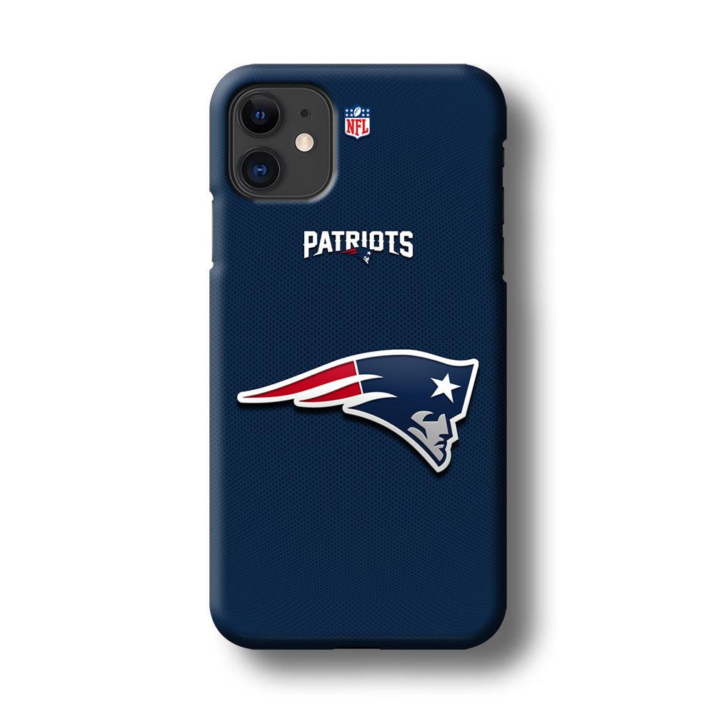 New England Patriots Letter on Jersey iPhone 11 Case