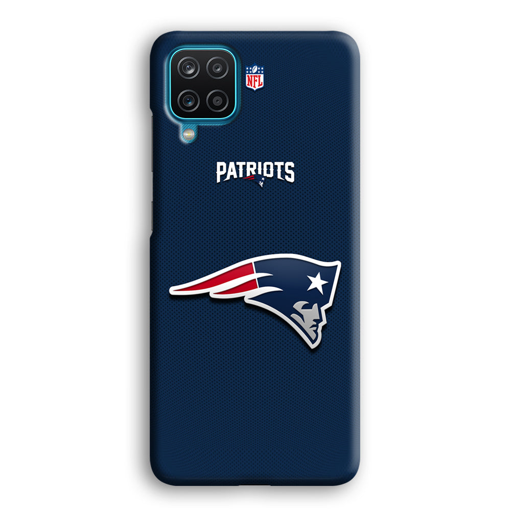 New England Patriots Letter on Jersey Samsung Galaxy A12 Case