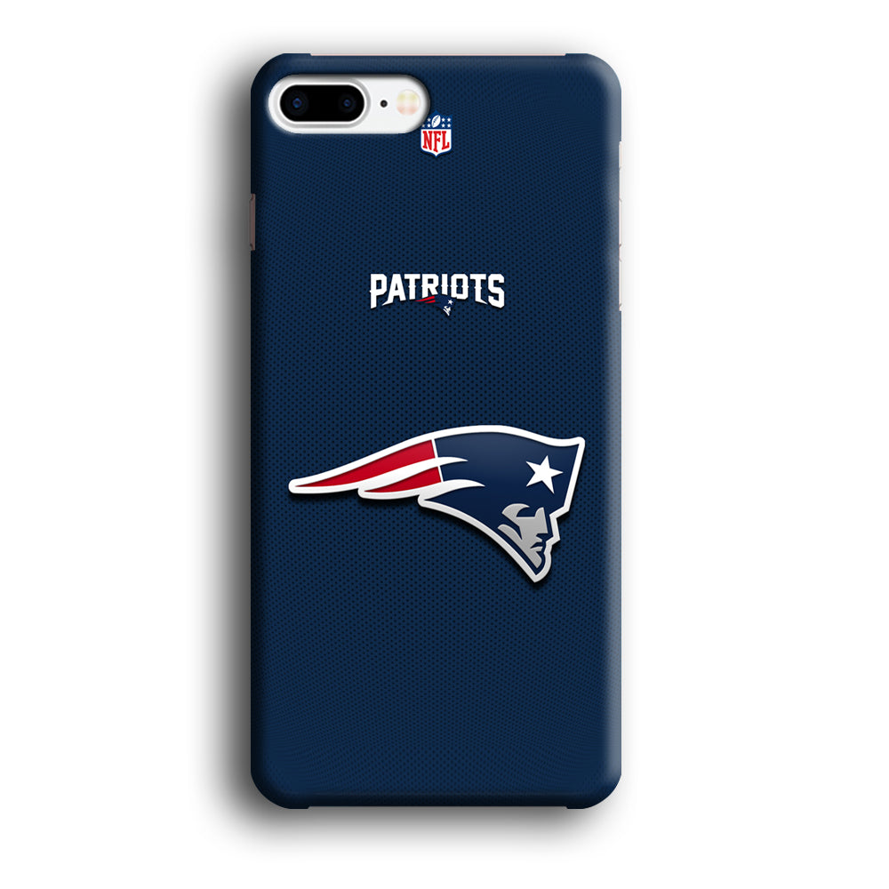 New England Patriots Letter on Jersey iPhone 8 Plus Case