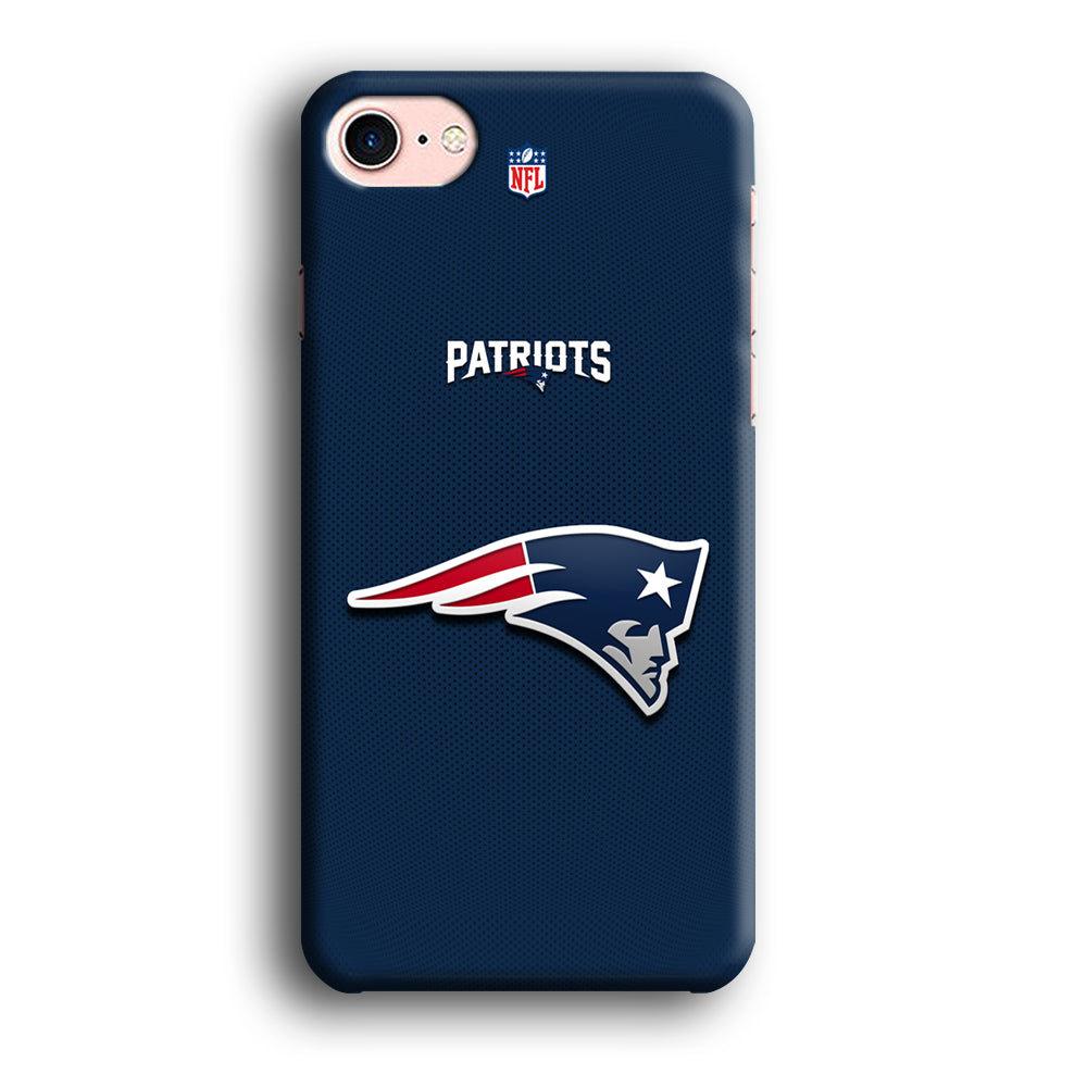 New England Patriots Letter on Jersey iPhone 8 Case