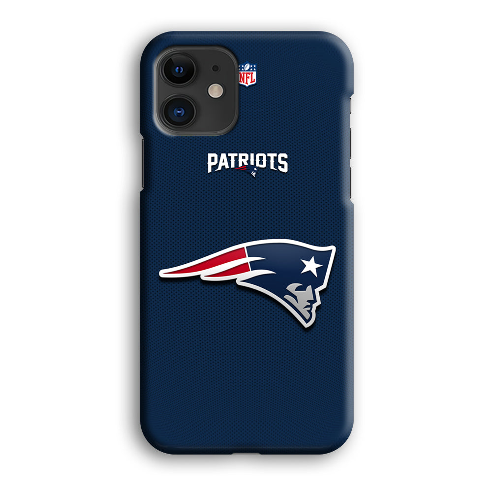 New England Patriots Letter on Jersey iPhone 12 Case