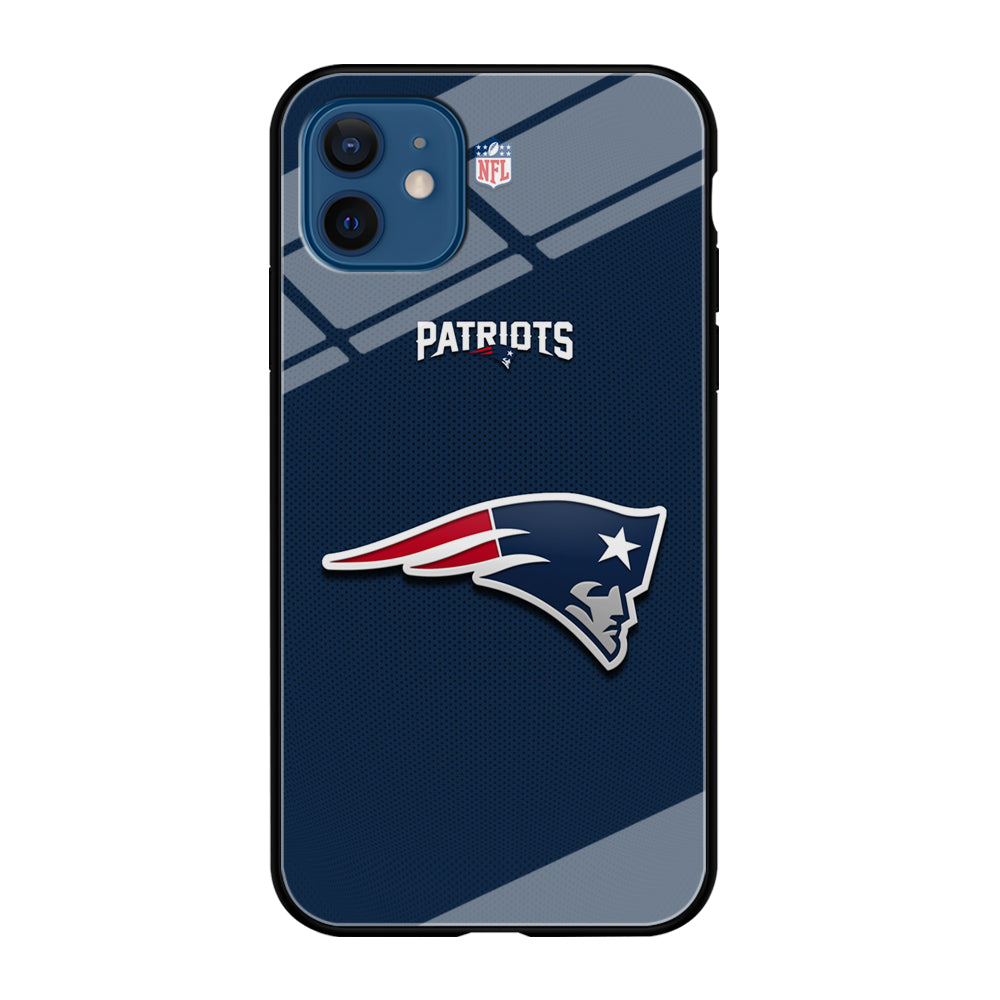 New England Patriots Letter on Jersey iPhone 12 Case