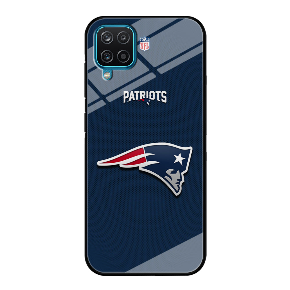 New England Patriots Letter on Jersey Samsung Galaxy A12 Case