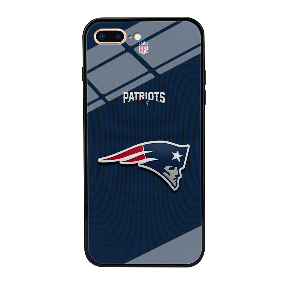 New England Patriots Letter on Jersey iPhone 8 Plus Case