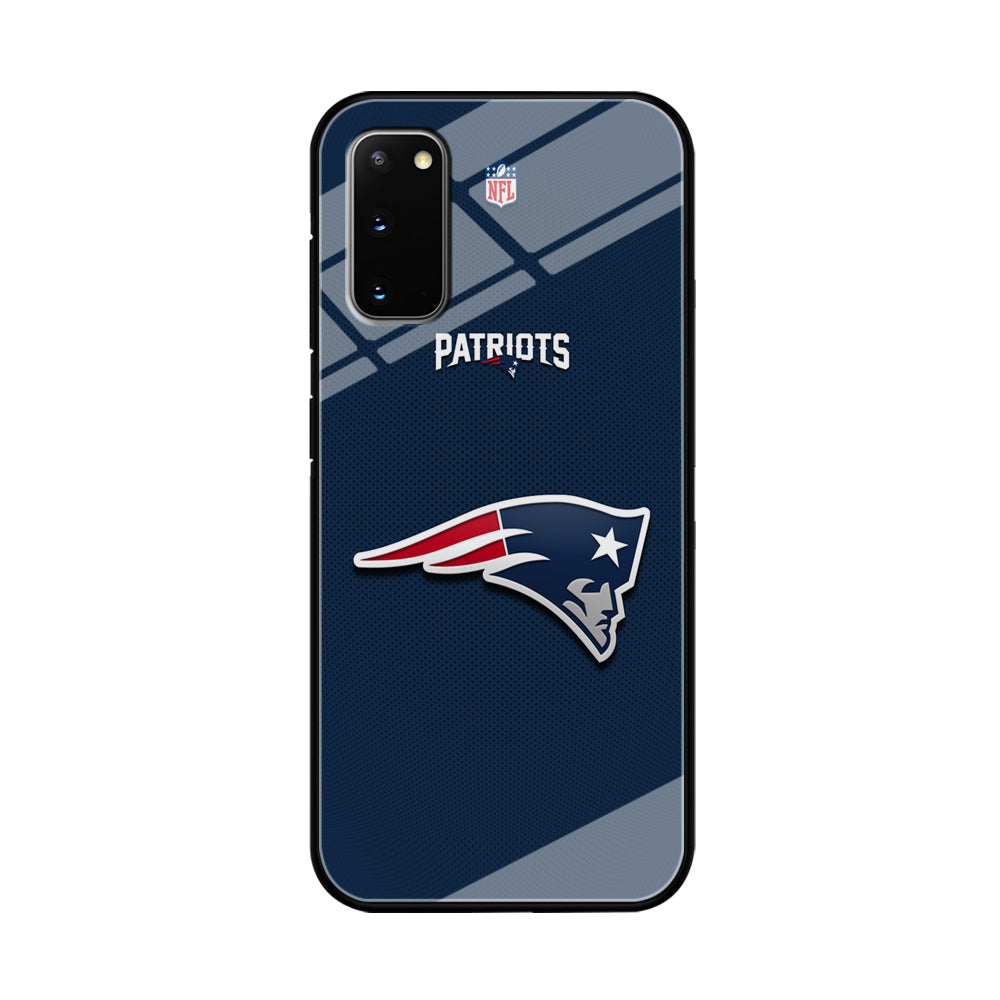 New England Patriots Letter on Jersey Samsung Galaxy S20 Case