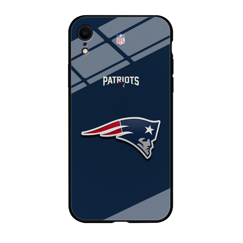 New England Patriots Letter on Jersey iPhone XR Case