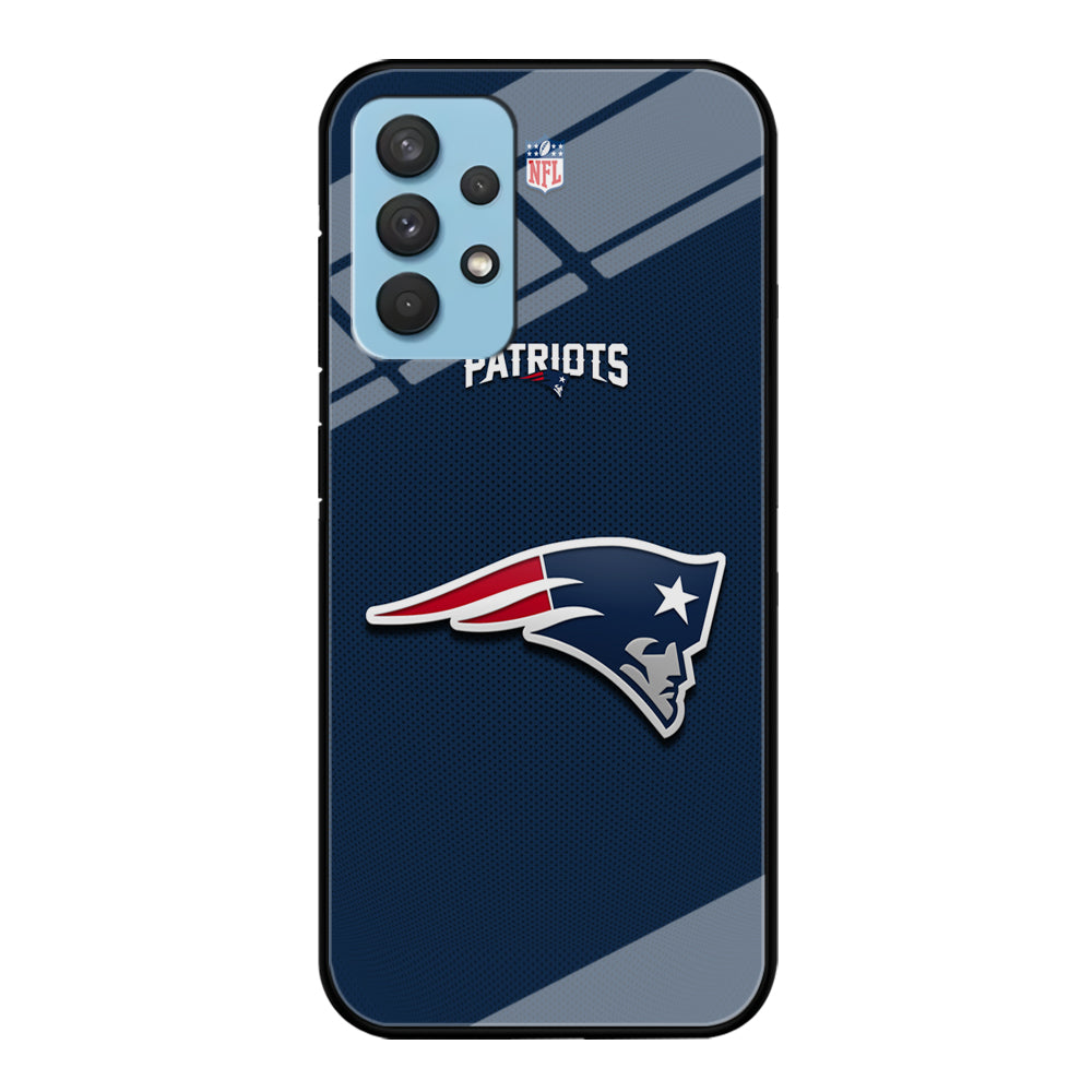 New England Patriots Letter on Jersey Samsung Galaxy A32 Case