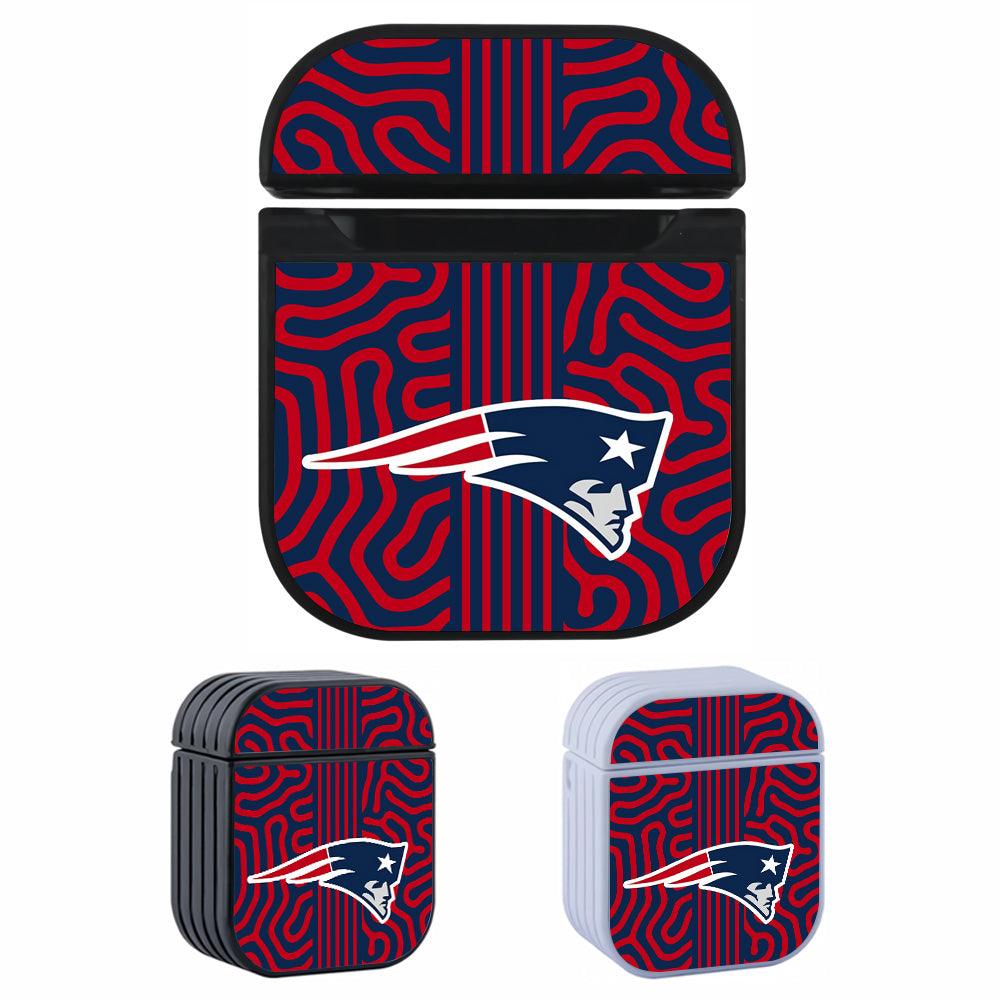 New England Patriots Line on Maze Apple Airpods Case