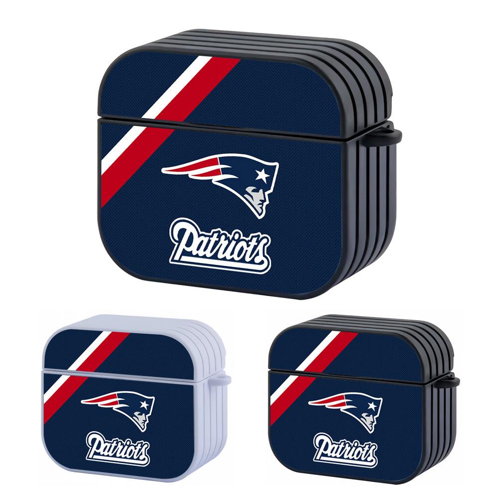 New England Patriots White Red Shawl Apple Airpods 4 Case