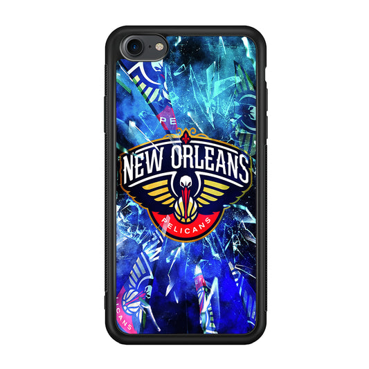 New Orleans Pelicans Pieces Of Logo iPhone 7 Case