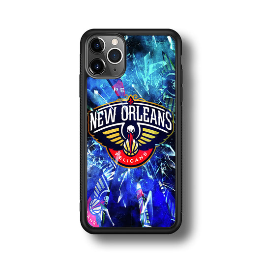 New Orleans Pelicans Pieces Of Logo iPhone 11 Pro Case