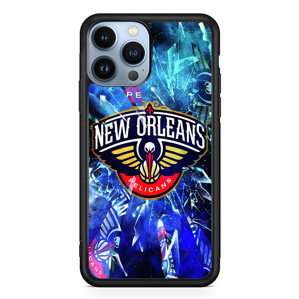 New Orleans Pelicans Pieces Of Logo iPhone 13 Pro Max Case