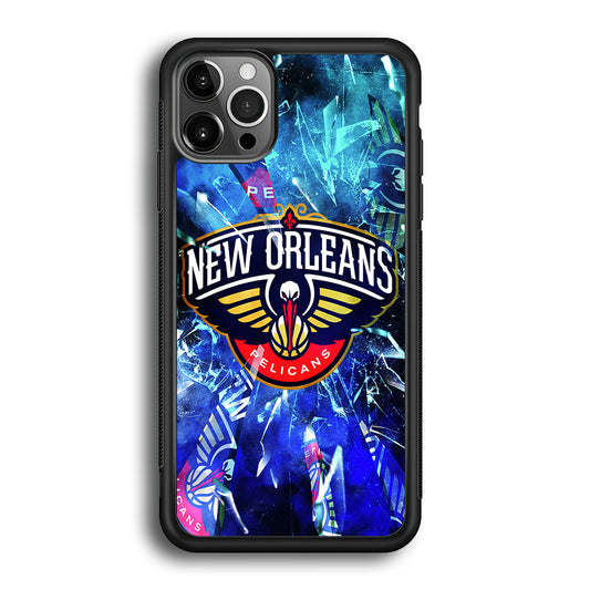 New Orleans Pelicans Pieces Of Logo iPhone 12 Pro Case