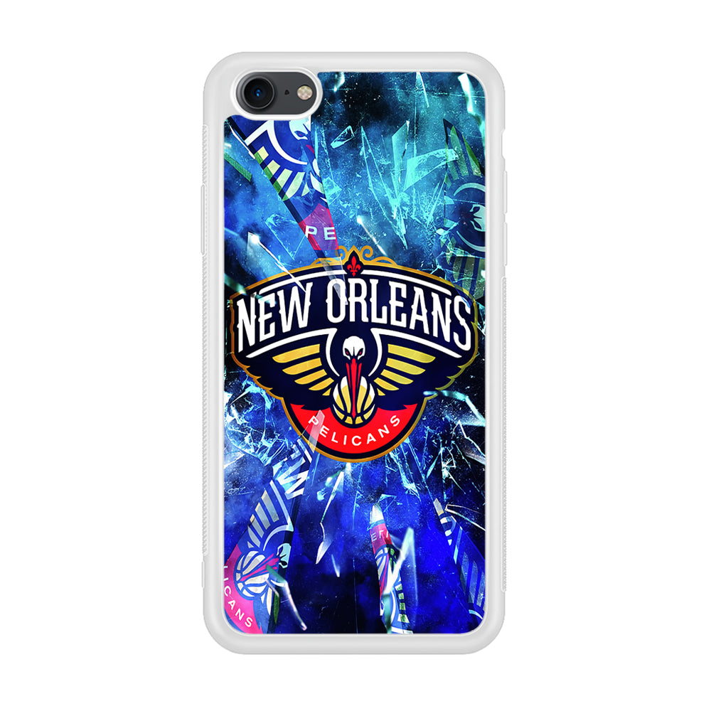 New Orleans Pelicans Pieces Of Logo iPhone 7 Case