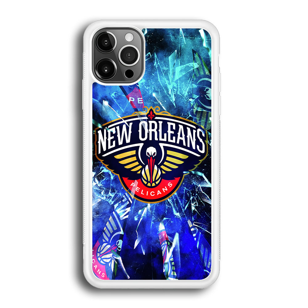 New Orleans Pelicans Pieces Of Logo iPhone 12 Pro Max Case