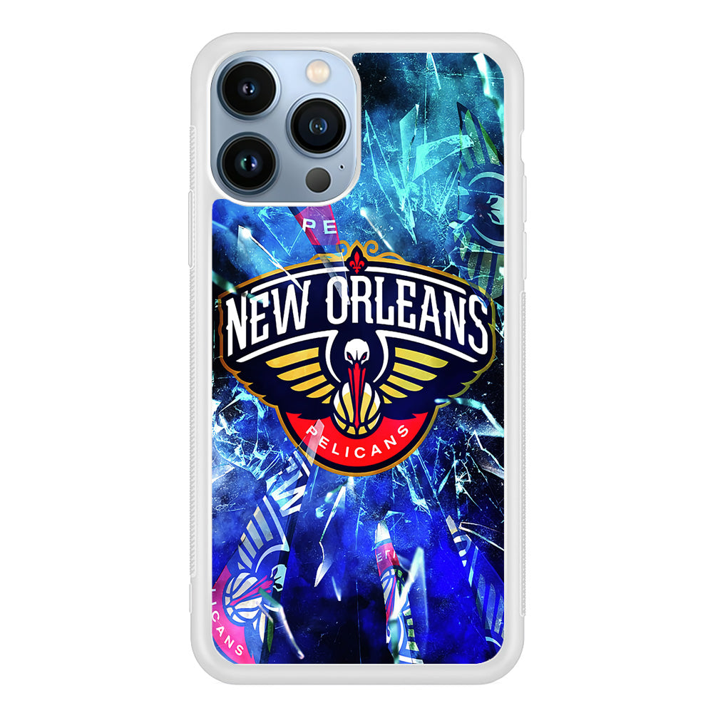 New Orleans Pelicans Pieces Of Logo iPhone 13 Pro Max Case