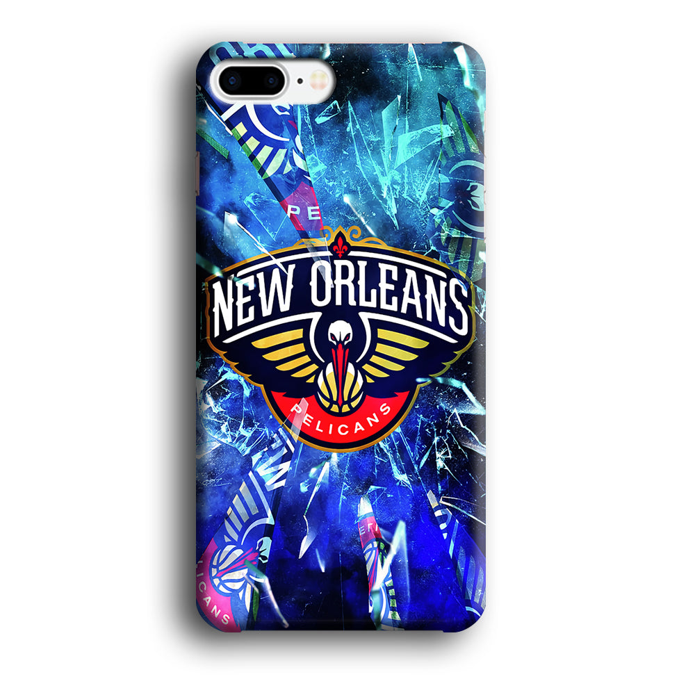 New Orleans Pelicans Pieces Of Logo iPhone 8 Plus Case
