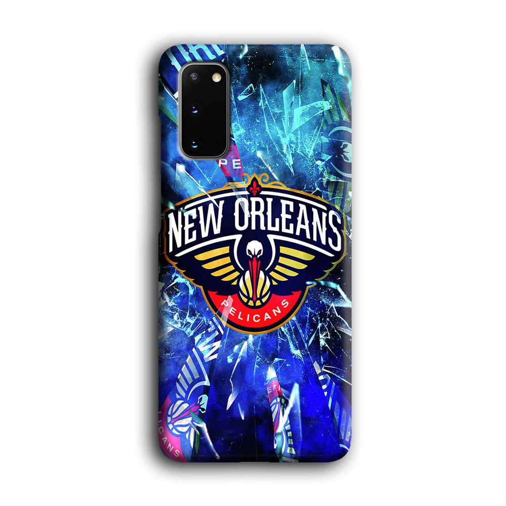 New Orleans Pelicans Pieces Of Logo Samsung Galaxy S20 Case