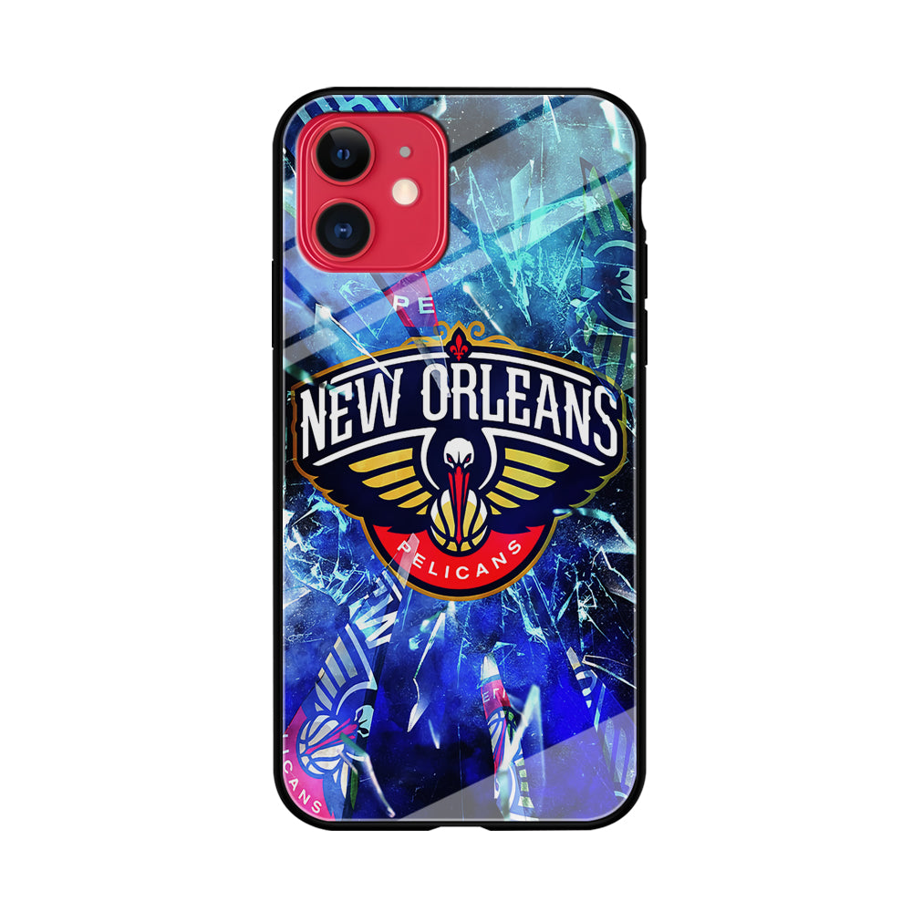 New Orleans Pelicans Pieces Of Logo iPhone 11 Case