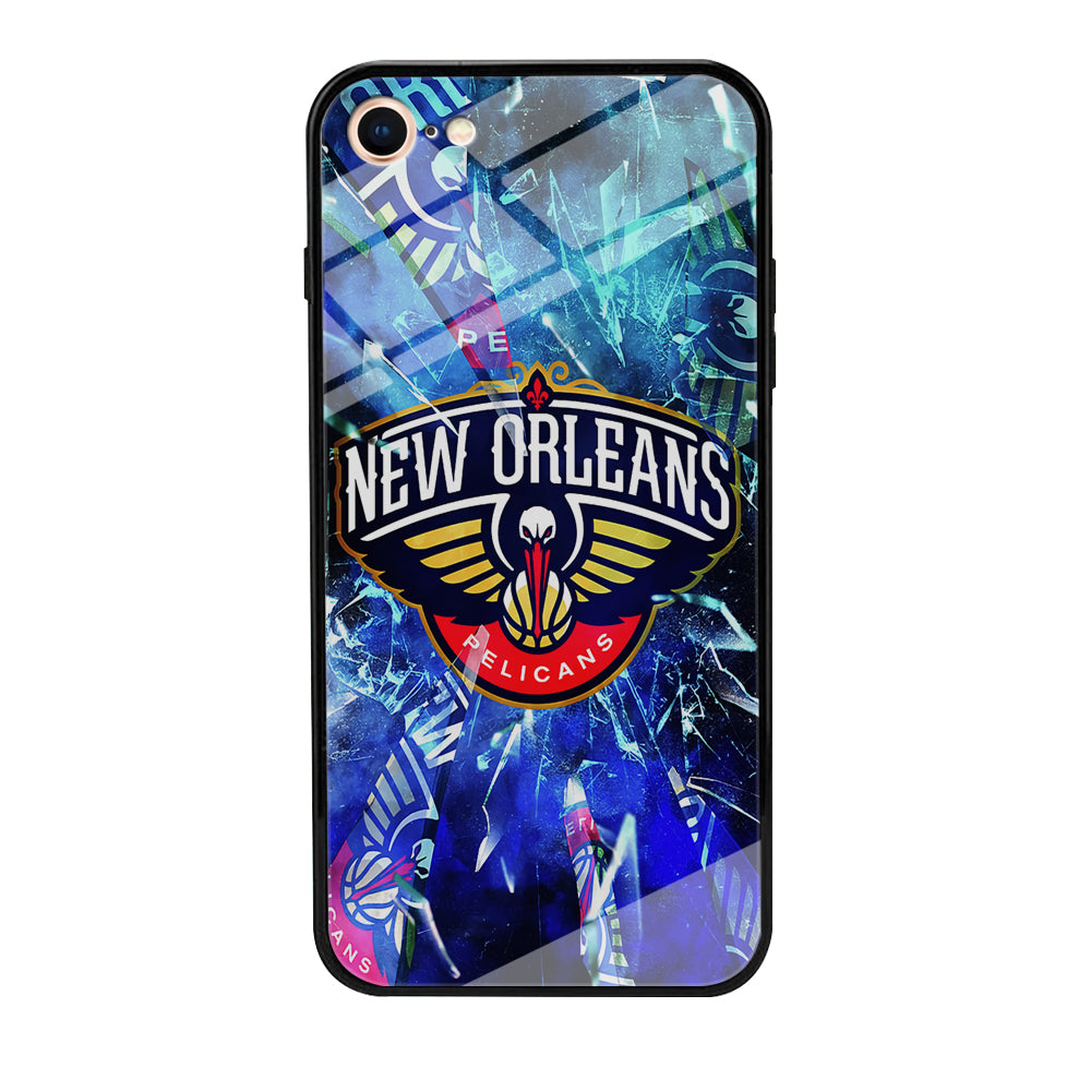 New Orleans Pelicans Pieces Of Logo iPhone 7 Case