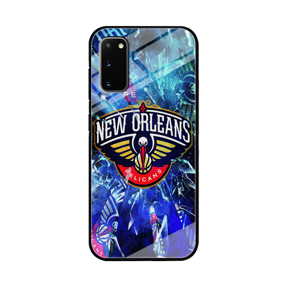 New Orleans Pelicans Pieces Of Logo Samsung Galaxy S20 Case