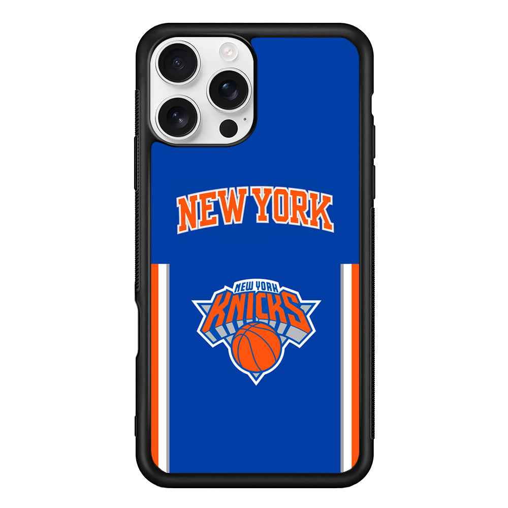 New York Knicks Bold of Blue iPhone 16 Pro Case
