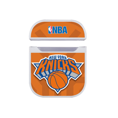 New York Knicks NBA Team Apple Airpods Case White