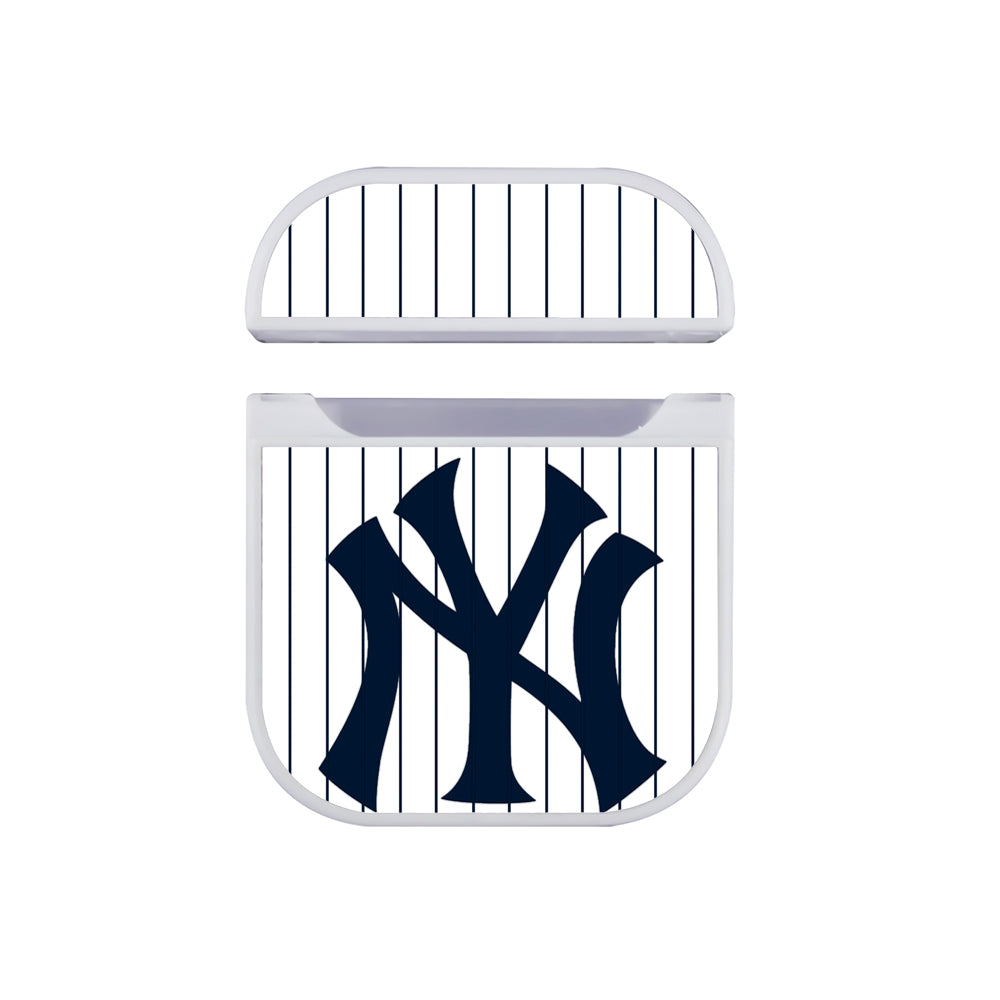 New York Yankees Costume Apple Airpods Case White