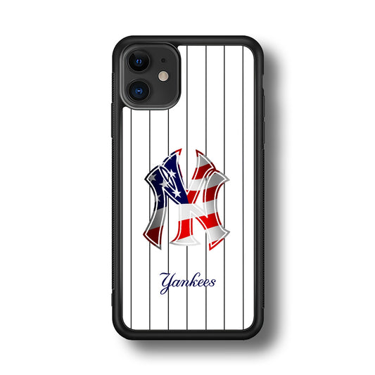 New York Yankees Flag Adaptation iPhone 11 Case