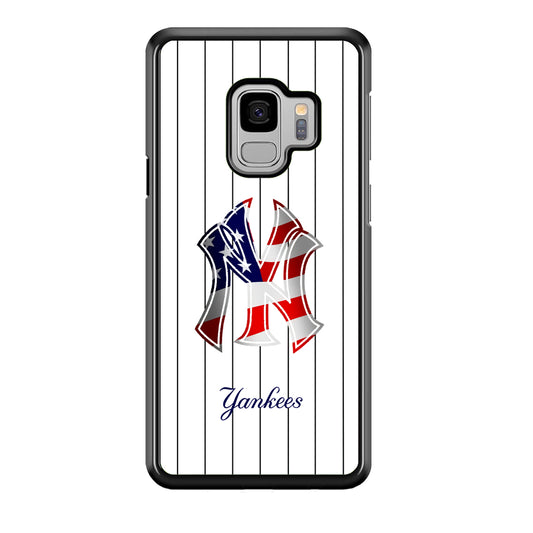 New York Yankees Flag Adaptation Samsung Galaxy S9 Case